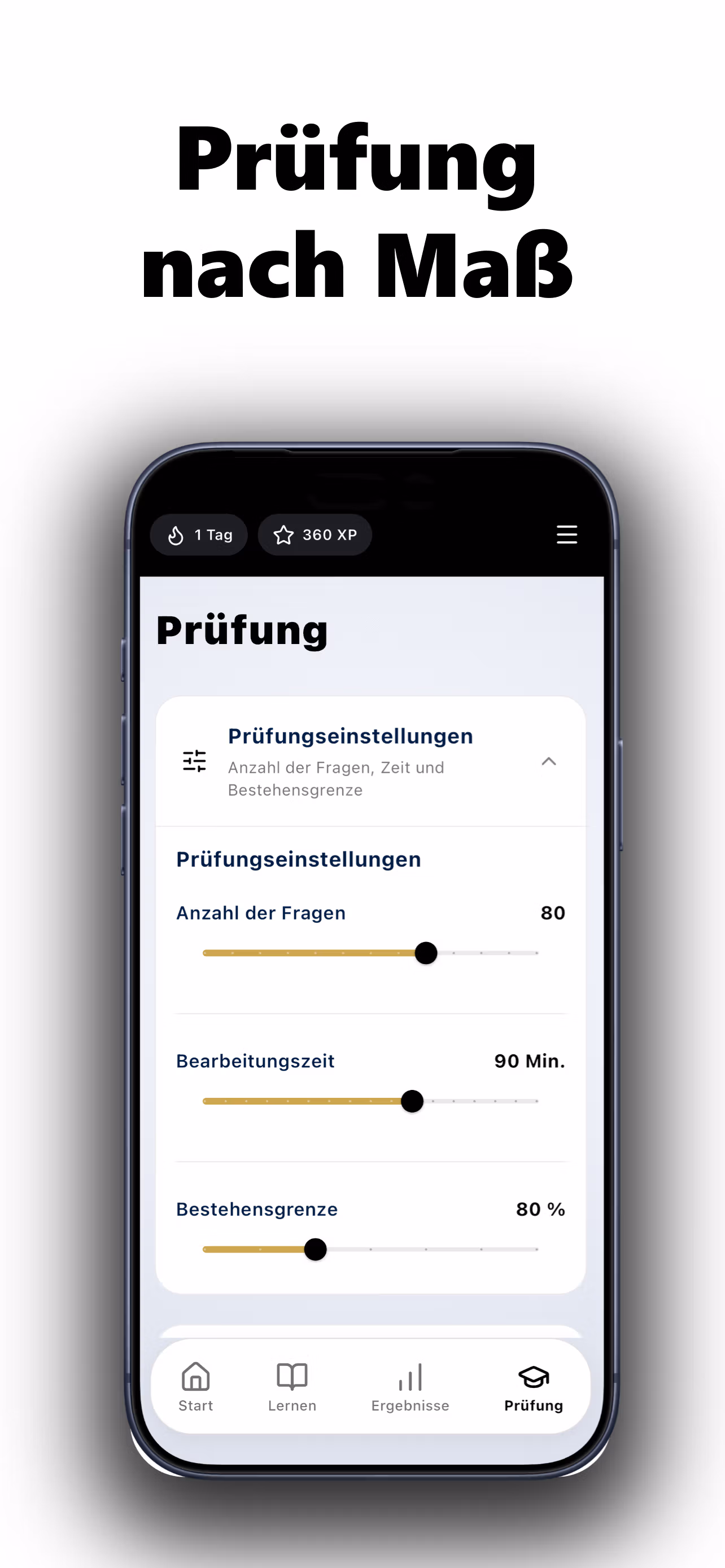 Prüfungssimulation